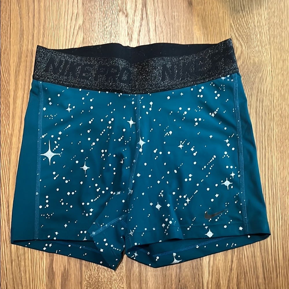 Nike Women's Teal Starry Shorts